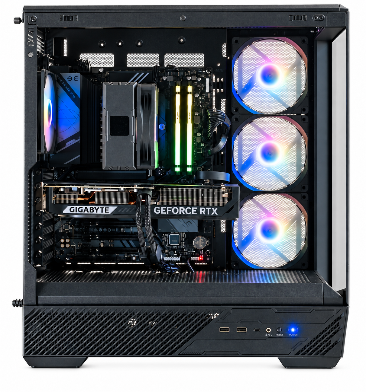 Komputer Game X G100, Core Ultra 5 245KF, 64 GB, RTX 5070 Ti, 1 TB M.2 PCIe